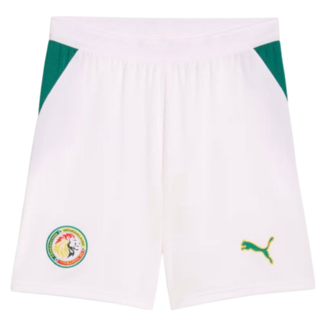 2026-2027 Senegal Home Shorts (White)-SoccerKits Hub | Buy Soccer Jerseys Online